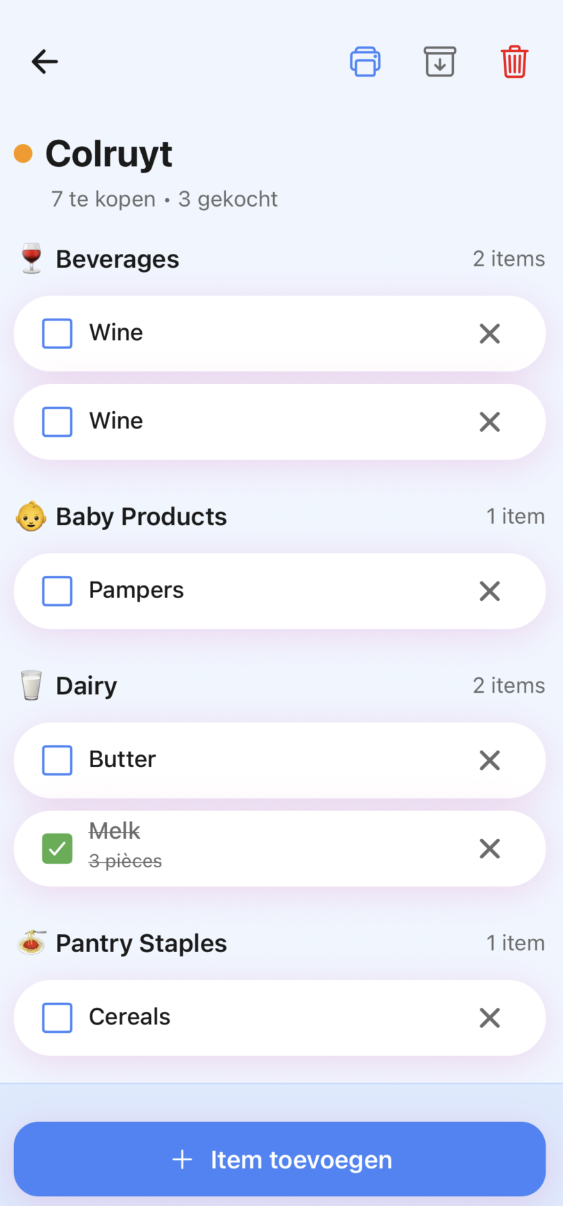Smart Shopping screenshot